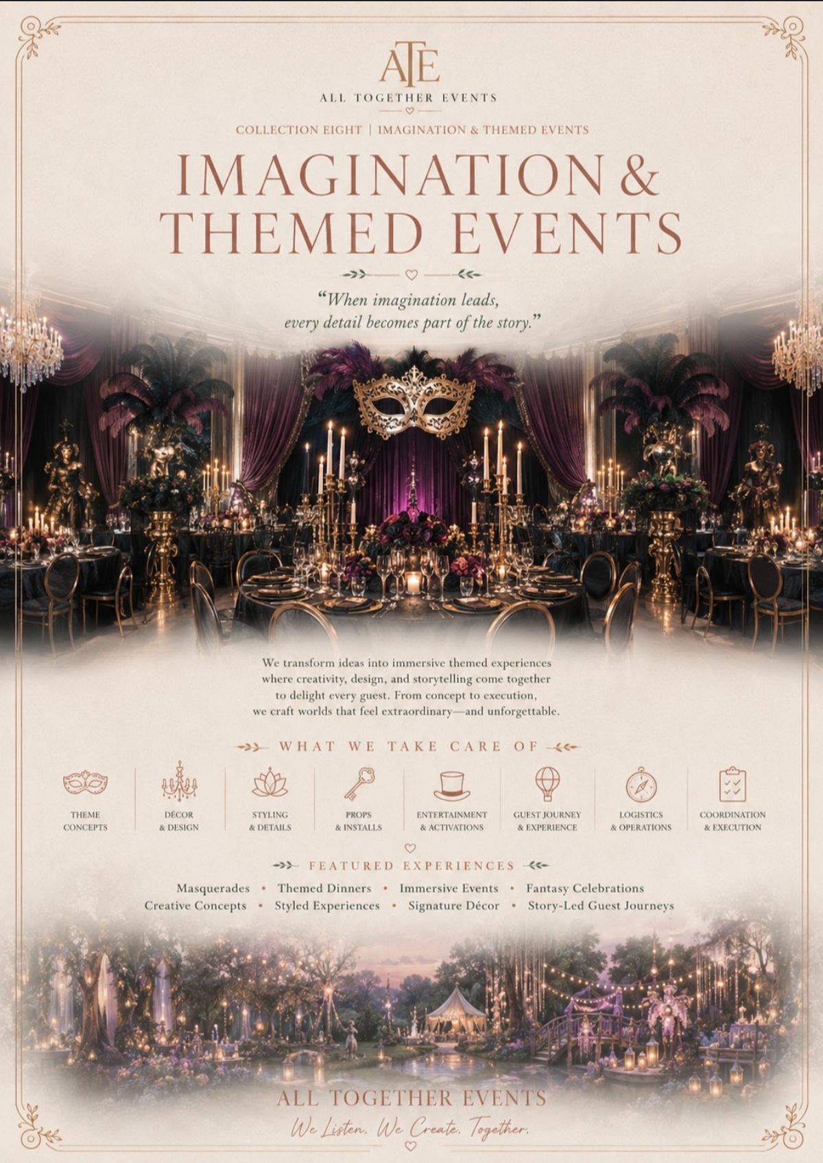 Imagination & Themed Events collection cover