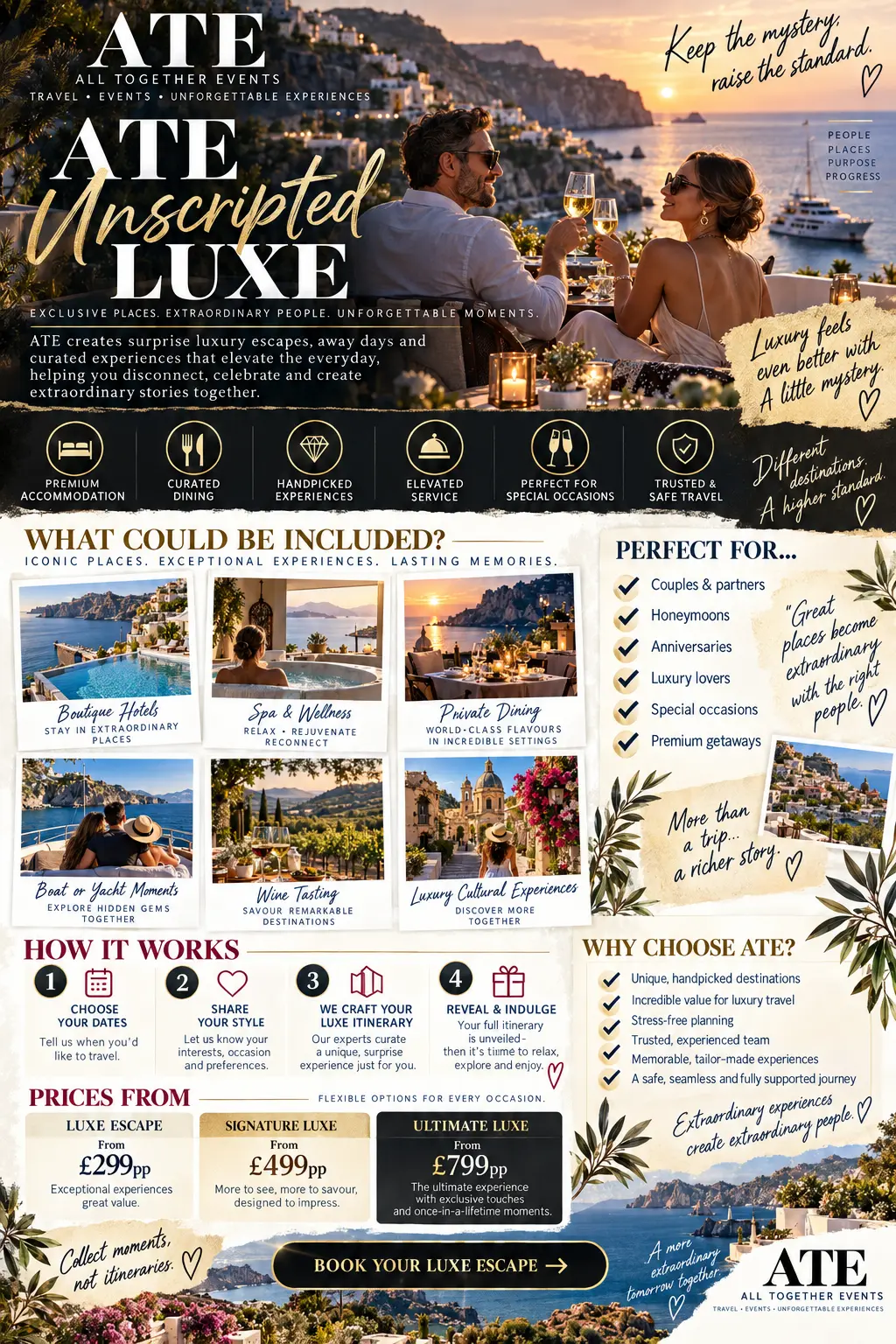 ATE Unscripted Luxe — ATE Unscripted flyer