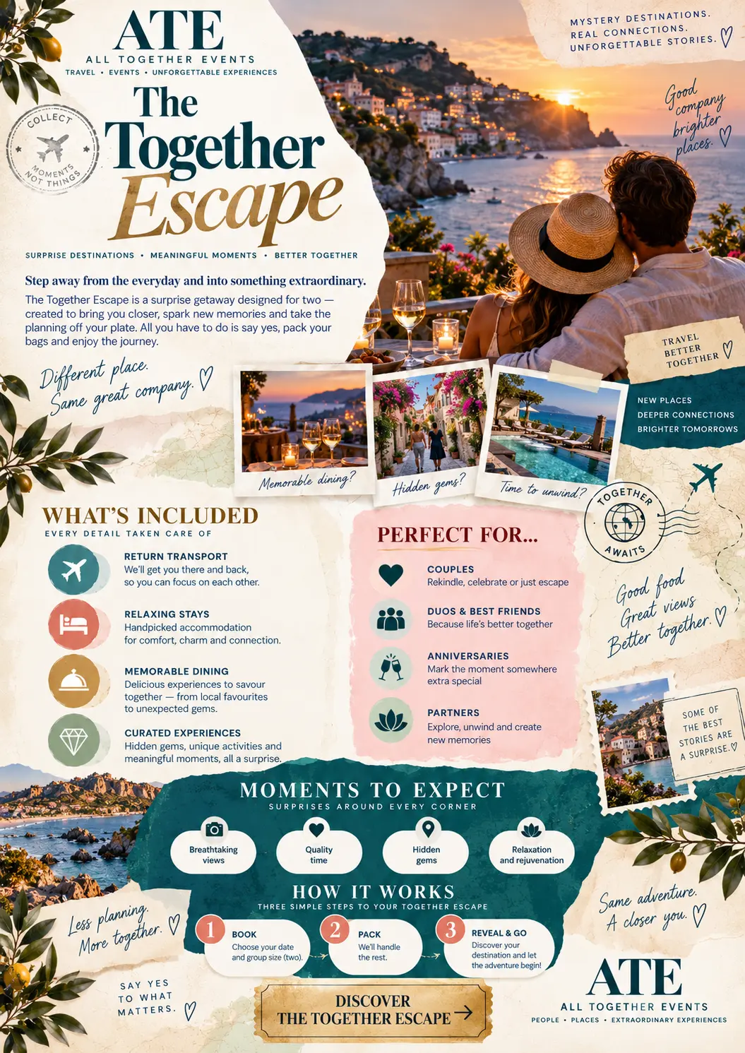 The Together Escape — ATE Unscripted flyer