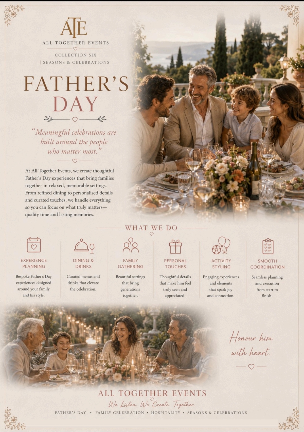 Father’s Day — All Together Events flyer